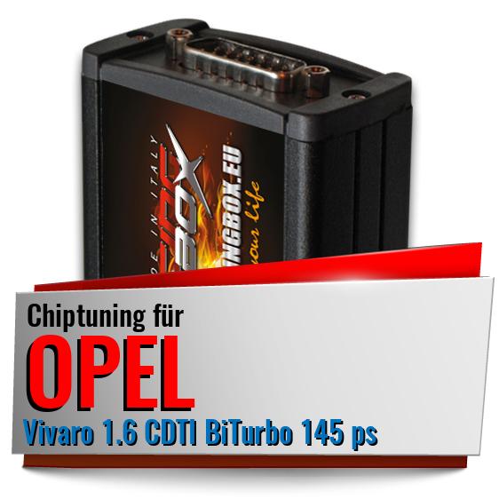 Chiptuning Opel Vivaro 1.6 CDTI BiTurbo 145 ps