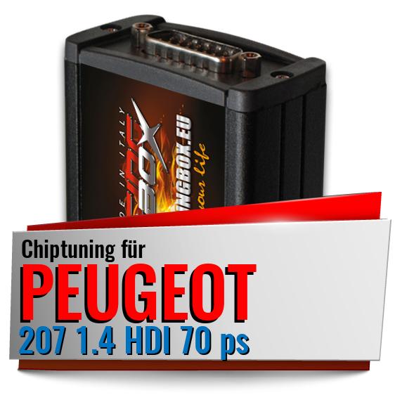 Chiptuning Peugeot 207 1.4 HDI 70 ps
