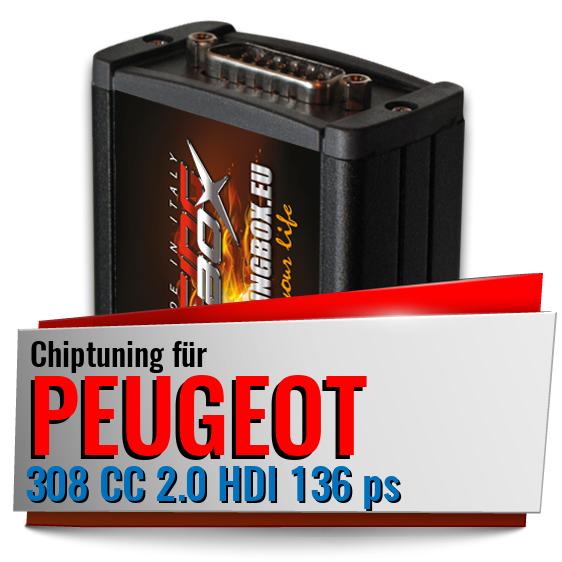 Chiptuning Peugeot 308 CC 2.0 HDI 136 ps