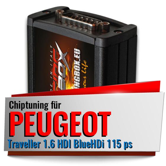 Chiptuning Peugeot Traveller 1.6 HDI BlueHDi 115 ps