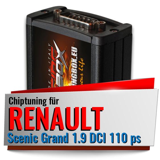 Chiptuning Renault Scenic Grand 1.9 DCI 110 ps