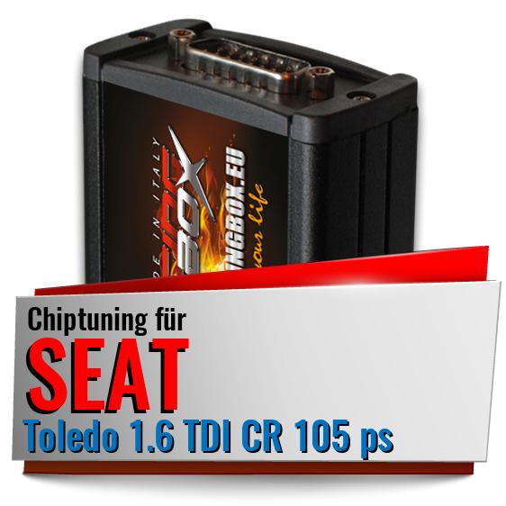 Performance Chiptuning Chip SEAT TOLEDO 1.6 TDI CR 105 CV COMMON RAIL TCB de 