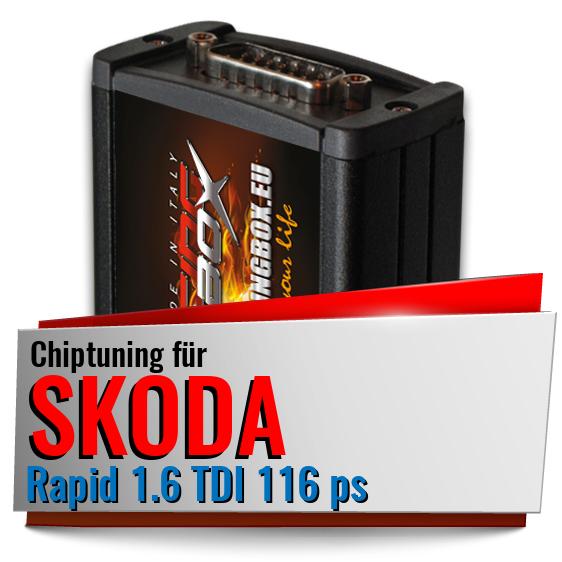 Chiptuning Skoda Rapid 1.6 TDI 116 ps