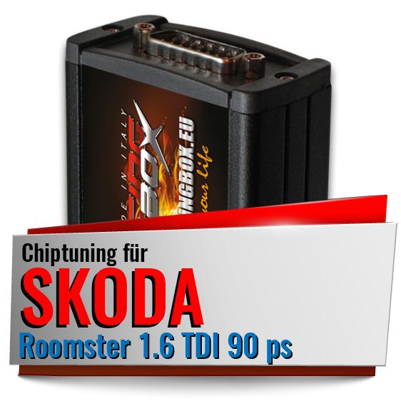 Chiptuning Skoda Roomster 1.6 TDI 90 ps