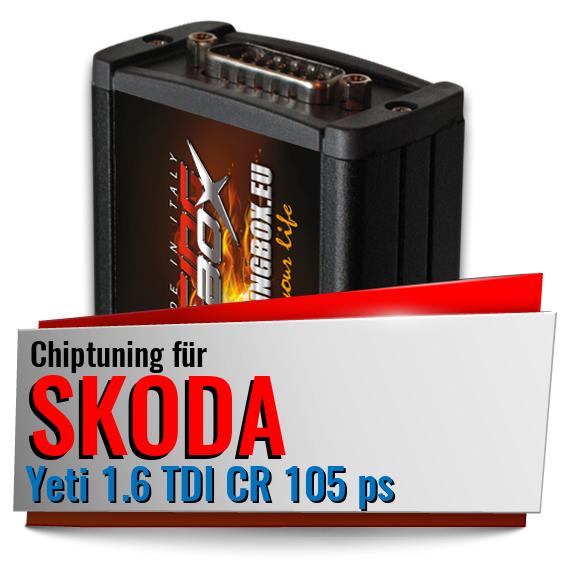 Chiptuning Skoda Yeti 1.6 TDI CR 105 ps