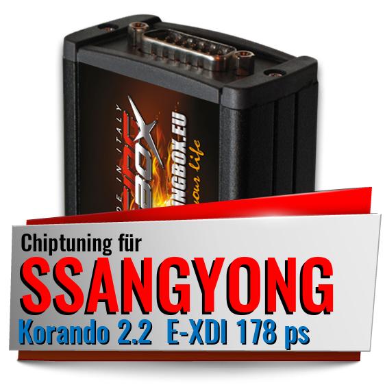 Chiptuning Ssangyong Korando 2.2 E-XDI 178 ps