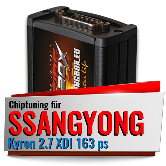 Chiptuning Ssangyong Kyron 2.7 XDI 163 ps