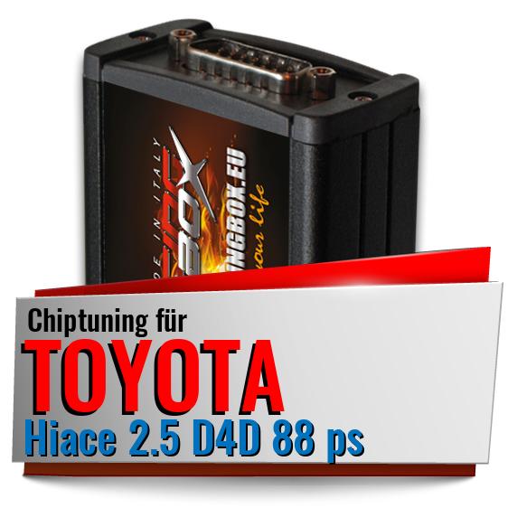 Chiptuning Toyota Hiace 2.5 D4D 88 ps