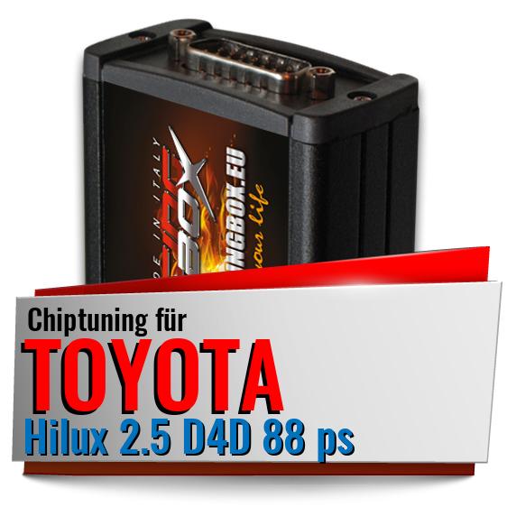 Chiptuning Toyota Hilux 2.5 D4D 88 ps