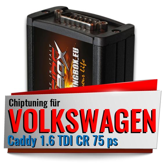 Chiptuning Volkswagen Caddy 1.6 TDI CR 75 ps