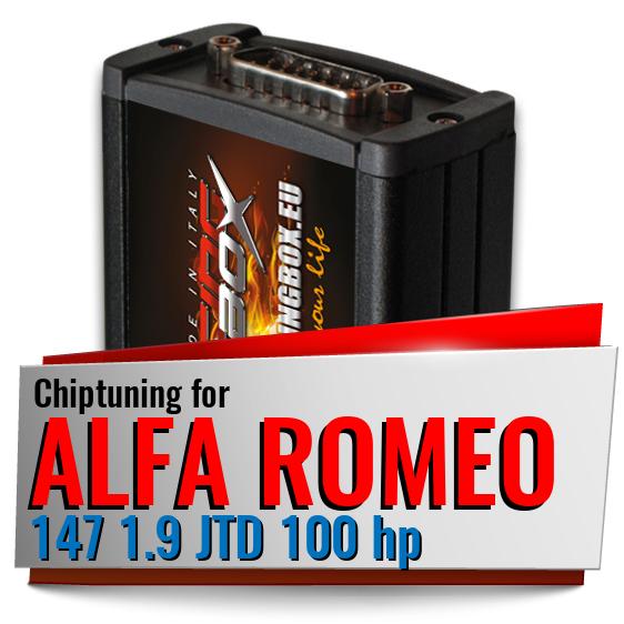 Chiptuning Alfa Romeo 147 1.9 JTD 100 hp Chiptuning Alfa Romeo 147 1.9 JTD 100 hp