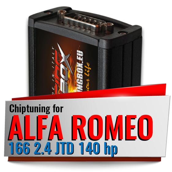 Chiptuning Alfa Romeo 166 2.4 JTD 140 hp