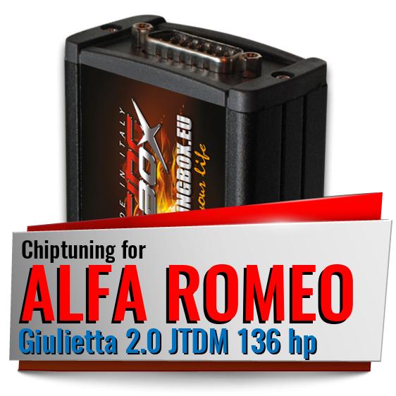 Chiptuning Alfa Romeo Giulietta 2.0 JTDM 136 hp
