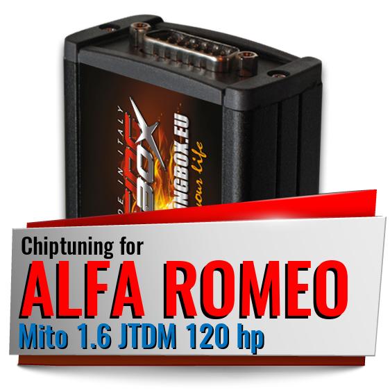 Chiptuning Alfa Romeo Mito 1.6 JTDM 120 hp Chiptuning Alfa Romeo Mito 1.6 JTDM 120 hp