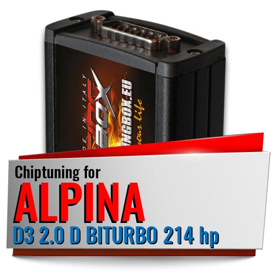 Chiptuning Alpina D3 2.0 D BITURBO 214 hp