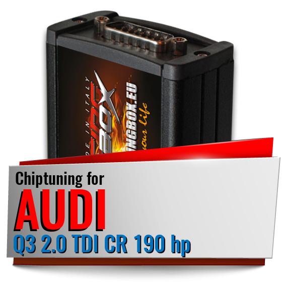 Chiptuning Audi Q3 2.0 TDI CR 190 hp