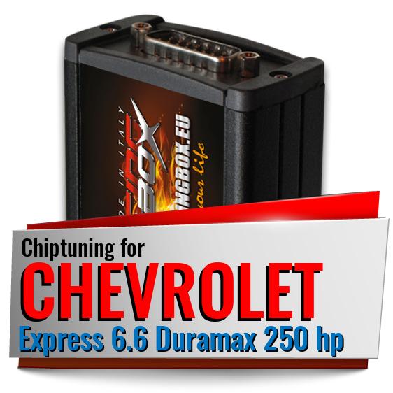 Chiptuning Chevrolet Express 6.6 Duramax 250 hp