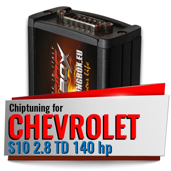 Chiptuning Chevrolet S10 2.8 TD 140 hp