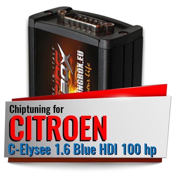 Chiptuning Citroen C-Elysee 1.6 Blue HDI 100 hp