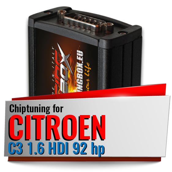 Chiptuning Citroen C3 1.6 HDI 92 hp