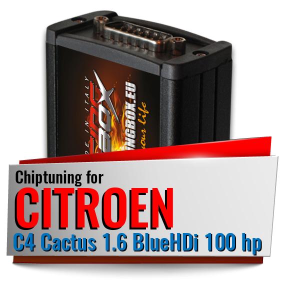 Chiptuning Citroen C4 Cactus 1.6 BlueHDi 100 hp