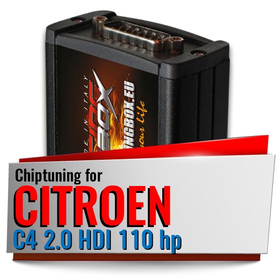 Chiptuning Citroen C4 2.0 HDI 110 hp Chiptuning Citroen C4 2.0 HDI 110 hp