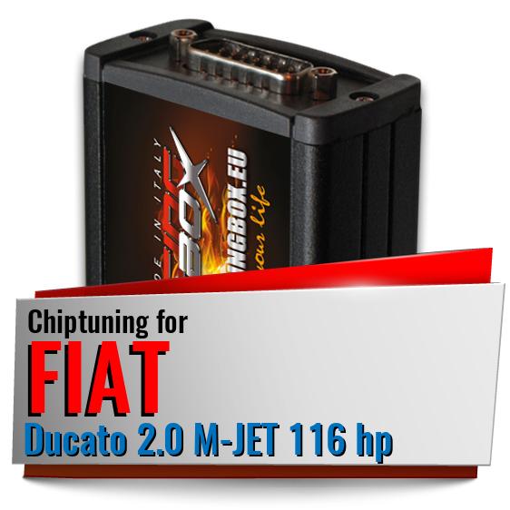Chiptuning Fiat Ducato 2.0 M-JET 116 hp