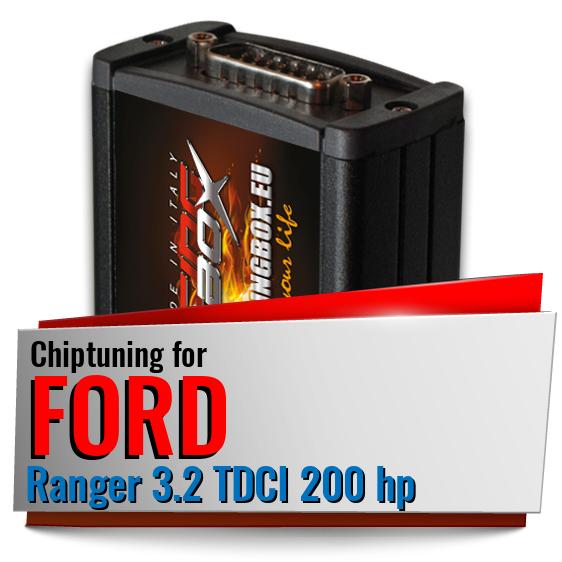 Chiptuning Ford Ranger 3.2 TDCI 200 hp