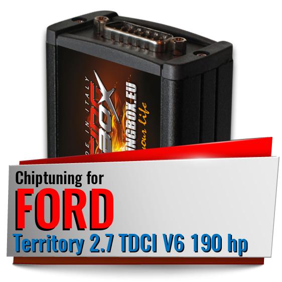 Chiptuning Ford Territory 2.7 TDCI V6 190 hp