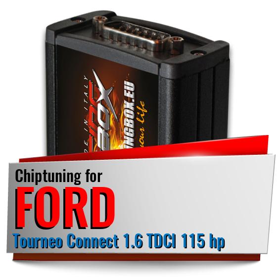 Chiptuning Ford Tourneo Connect 1.6 TDCI 115 hp
