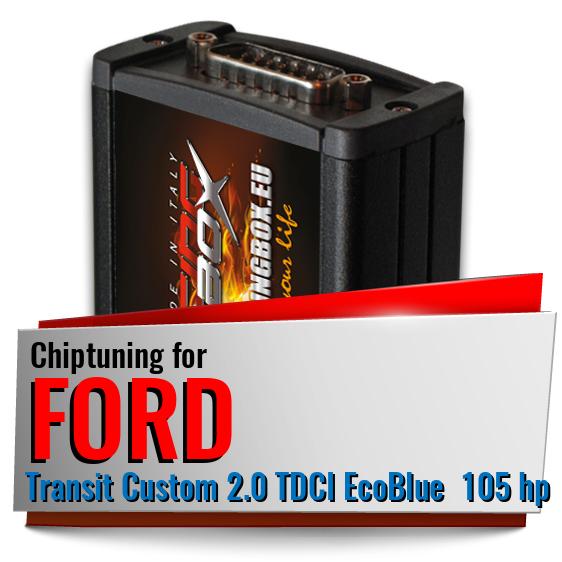 Chiptuning Ford Transit Custom 2.0 TDCI EcoBlue 105 hp