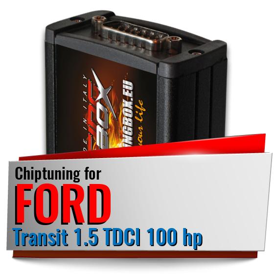 Chiptuning Ford Transit 1.5 TDCI 100 hp