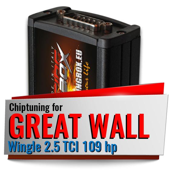 Chiptuning Great Wall Wingle 2.5 TCI 109 hp