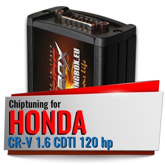 Chiptuning Honda CR-V 1.6 CDTI 120 hp Chiptuning Honda CR-V 1.6 CDTI 120 hp