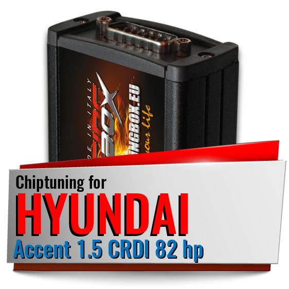 Chiptuning Hyundai Accent 1.5 CRDI 82 hp