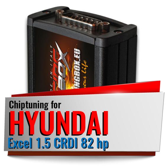 Chiptuning Hyundai Excel 1.5 CRDI 82 hp