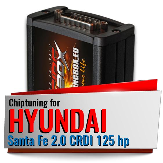 Chiptuning Hyundai Santa Fe 2.0 CRDI 125 hp