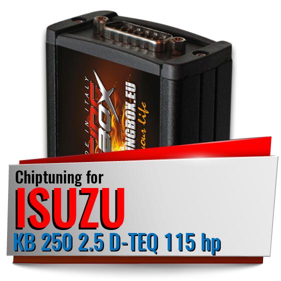 Chiptuning Isuzu KB 250 2.5 D-TEQ 115 hp