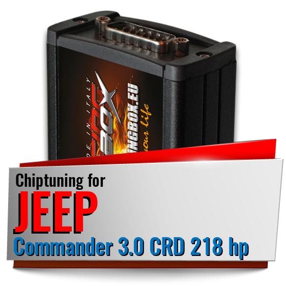 Chiptuning Jeep Commander 3.0 CRD 218 hp
