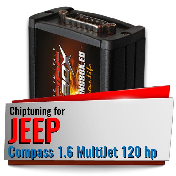 Chiptuning Jeep Compass 1.6 MultiJet 120 hp