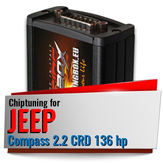 Chiptuning Jeep Compass 2.2 CRD 136 hp
