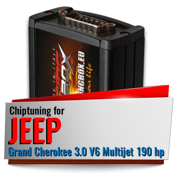 Chiptuning Jeep Grand Cherokee 3.0 V6 Multijet 190 hp