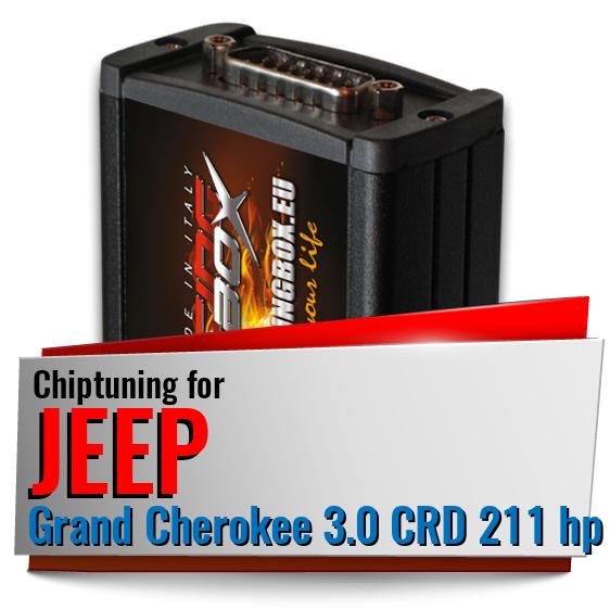 Chiptuning Jeep Grand Cherokee 3.0 CRD 211 hp