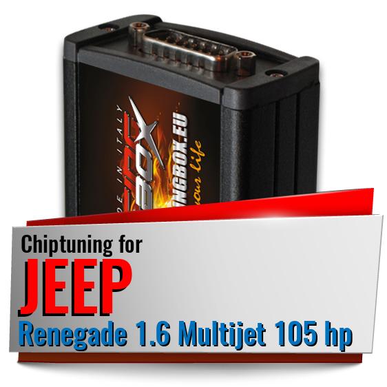 Chiptuning Jeep Renegade 1.6 Multijet 105 hp