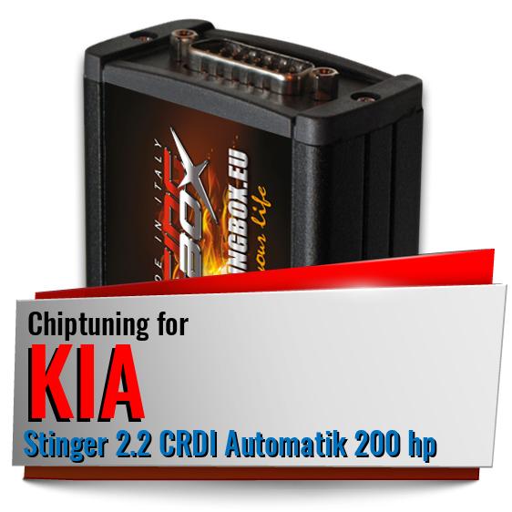 Chiptuning Kia Stinger 2.2 CRDI Automatik 200 hp Chiptuning Kia Stinger 2.2 CRDI Automatik 200 hp