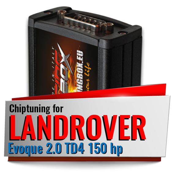 Chiptuning Landrover Evoque 2.0 TD4 150 hp