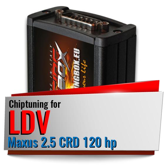 Chiptuning LDV Maxus 2.5 CRD 120 hp