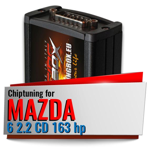 Chiptuning Mazda 6 2.2 CD 163 hp