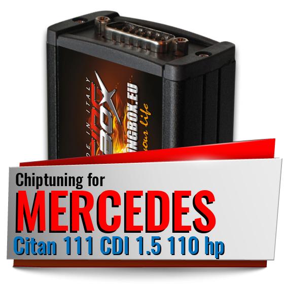 Chiptuning Mercedes Citan 111 CDI 1.5 110 hp
