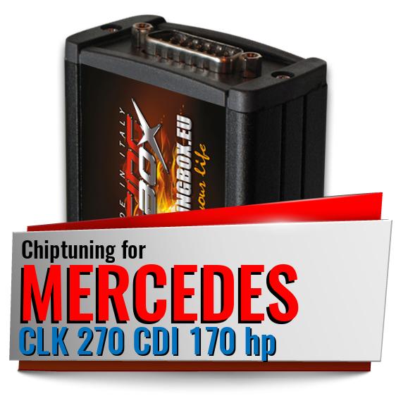 Chiptuning Mercedes CLK 270 CDI 170 hp